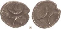 Greek - Calabria hemiobol Tarentum, Two crescents, back -to -back -