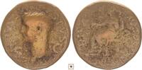 Roman Empire AE dupondius Divus Augustus, Orichalcum under Claudius, DIVA AVGVSTA Livia seated -