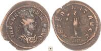 Roman Empire AR antoninianus Carinus as Augustus, Aeternitas standing, Rome -