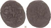Byzantine Empire 1/2 follis, decanummium Constans II. -