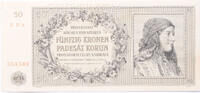 Bohemia and Moravia 50 korun Specimen, never circulated -