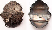 Russia buckle Imperial Russian Niello silver KAVKAZ cossack buckle -