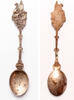 Dutch silver spoon Groene Draeck Sailing Ship, hallmarked, 11.3cm -