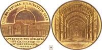 UK/Great Britain/ medal International Exhibition hall, Jacques Wiener, Gilt Bronze -