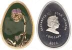 Cook Islands 5 dollars Imperial Faberge Green Egg -