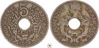 French Indochina 5 centimes 1924 VF- 10.40 £  +  13.00 £ shipping