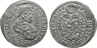 RDR 3 kreuzer Leopold I., CB - Brieg -