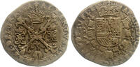 Spanish-Netherland 1/4 patagon Albert und Isabella (1598-1621), brügge -
