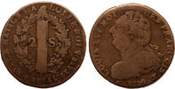 France 2 sols Louis XVI., Lille -