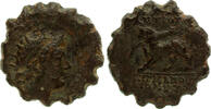 Greek AE 18mm Seleucid Empire, Antiochos VI., Dionysios, Panther -