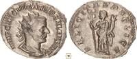 Roman Empire Antoninianus Trebonianus Gallus, Felicitas standing -