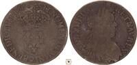 France 1/2 ecu Louis XIV., 9 rennes -
