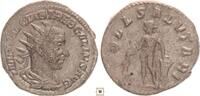 Roman Empire AR Antoninianus Trebonianus Gallus, APOLL SALVTARI, Apollo standing -
