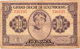Luxembourg 10 francs -