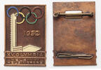 Finland badge Helsinki, Summer Olympics, for Participants -