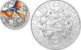 Österreich 3 euro 2020 Super Saurier ARAMBOURGIANIA PHILADELPHIAE stgl 17.34 £  +  shipping