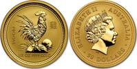 Australia 50 AUD 2005 Australian Lunar I Rooster hgh 1,473.82 £  +  shipping