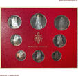 Vatican City State / Vatikanstadt Official BU Set / ORIGINAL-KMS 1966 ANNO IV Pope Paul VI (8 trial coins) MINT STATE (64/70)