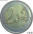 Principality of Monaco / Fürstentum Monaco 2 euro commemorative coin / 2 Euro Gedenkmünze 2021 10th anniversary of the wedding of Prince Albert II and Princess Charlene PROOF
