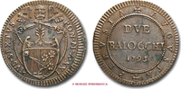 Papal States / Kirchenstaat / Italien-Kirchenstaat DUE BAIOCCHI / DVE BAIOCCHI PIUS VI -