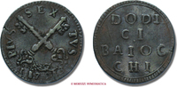 Papal States / Kirchenstaat DODICI BAIOCCHI (Forgery of the period) PIUS VI -