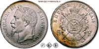France / Frankreich 5 FRANCS / 5 FRANKEN 1868 A Napoleon III Emperor of ... 606.87 £  +  shipping