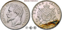 France / Frankreich 5 FRANCS / 5 FRANKEN 1868 BB Napoleon III Emperor of... 476.82 £  +  shipping