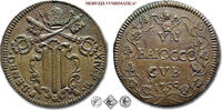 Papal States / Kirchenstaat / États pontificaux BAIOCCO 1755 Gubbio Pope... 433.48 £  +  shipping