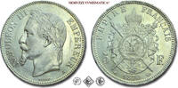 France / Frankreich 5 FRANCS / 5 FRANKEN 1870 A Napoleon III Emperor of ... 186.39 £  +  shipping