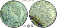 France / Frankreich 5 FRANCS / 5 FRANKEN 1868 BB Napoleon III Emperor of... 164.72 £  +  shipping
