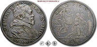 Papal States / Kirchenstaat / États pontificaux PIASTRA AN IIII Pope Cle... 1,105.36 £  +  shipping