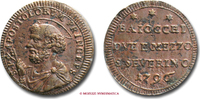 Papal States / Kirchenstaat SAMPIETRINO DA 2,5 BAIOCCHI PIUS VI -