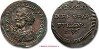 Papal States / Kirchenstaat SAMPIETRINO DA 2,5 BAIOCCHI PIUS VI -