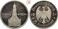 DRITTES REICH Kleinmünzen 5 Reichsmark Garnisionskirche mit Datum 1934 F... 953.65 £  +  34.68 £ shipping