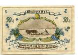 Niedersachsen 50 Pfg. 1.1.1921 Scheeßel, EF