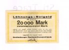 Schleswig-Holstein, 20000 Mark, Lägerdorf, -