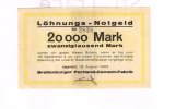 Schleswig-Holstein, 20000 Mark, Lägerdorf, -