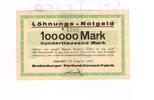 Schleswig-Holstein, 100000 Mark, Lägerdorf, -