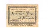 Schleswig-Holstein, 100 Mark, Lauenburg, -