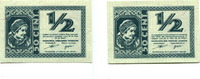 Deutsche Besatzung.II Weltkrieg-Laibach, 1/2 Lira, Sparkasse der Provinz Laibach-Slovenien, -