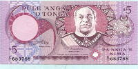 Tonga, 5 Pa´anga -