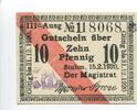 Westpreußen, 10 Pfg. Stuhm, -