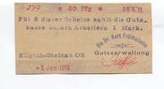 Oberschlesien, 50 Pfennig Ellguth-Steinau, -