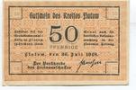 Westpreussen, 50 Pfennig Flatow, -