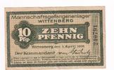 Sachsen-Anhalt 10 Pfg. KGL. Wittenberg, -