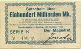 Schlesien/Frankenstein, 100 Milliarden Mark Magistrat, -