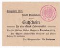 Rheinland 1 Mk. Dinslaken, -