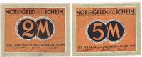 Rheinland 2 Mk. 5 Mk. Düsseldorf, -