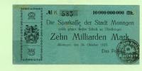 Moringen, 10 Milliarden Mark Das Postamt. -
