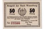 Mecklenburg 50 Pfg. Wesenberg, -